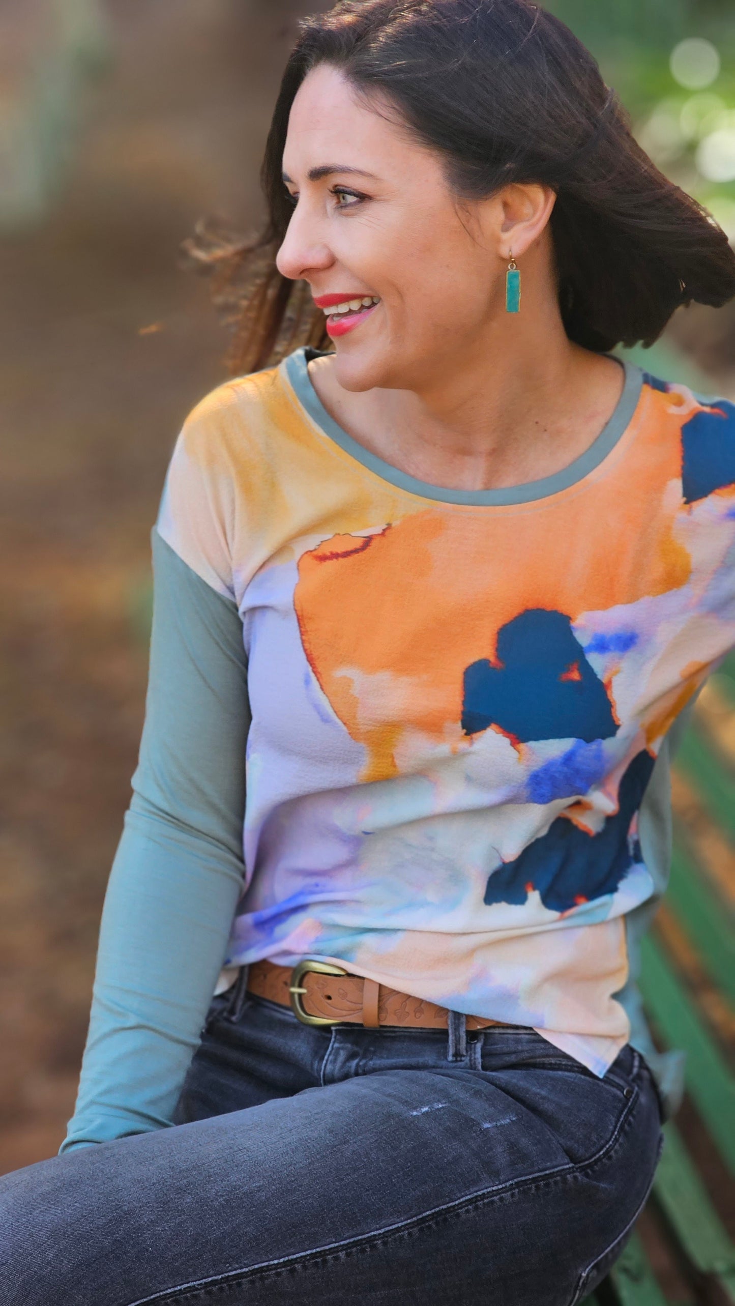 Milla Watercolor LS (Size XS)