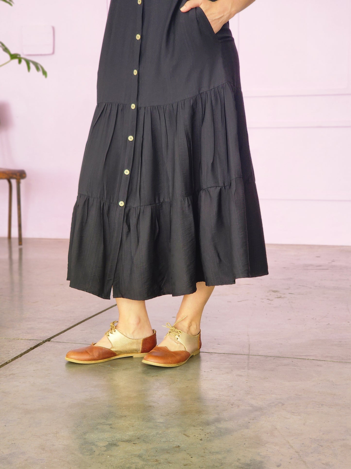 Sienna Black Dress (Size 36)