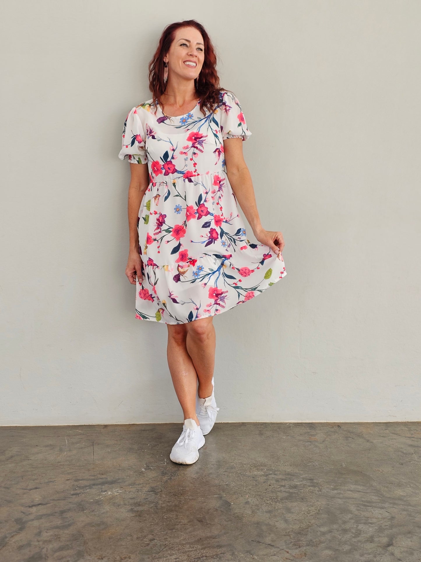 Brooklyn Dress Eden Bloom (Size 2XL)