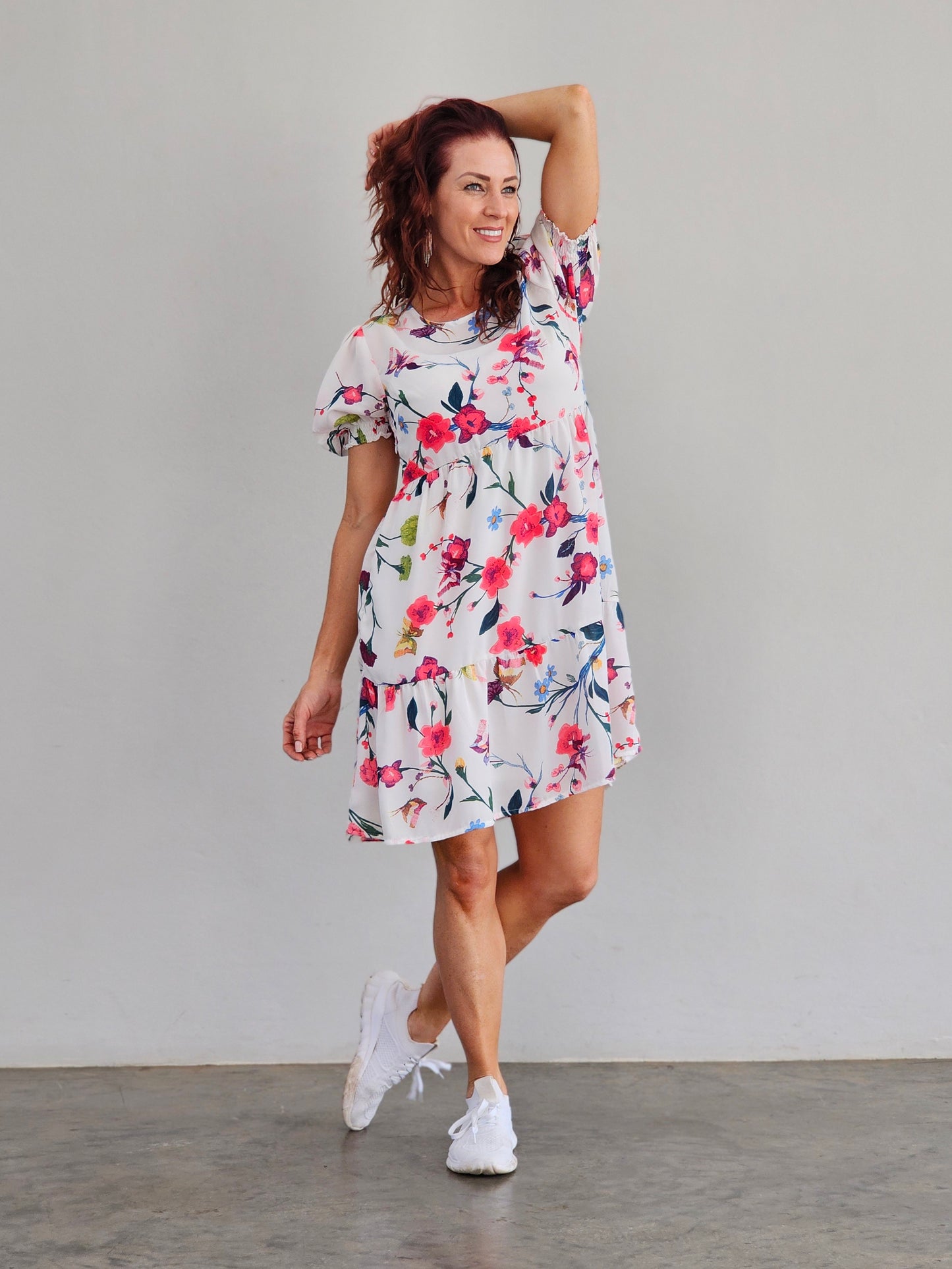 Brooklyn Dress Eden Bloom (Size 2XL)