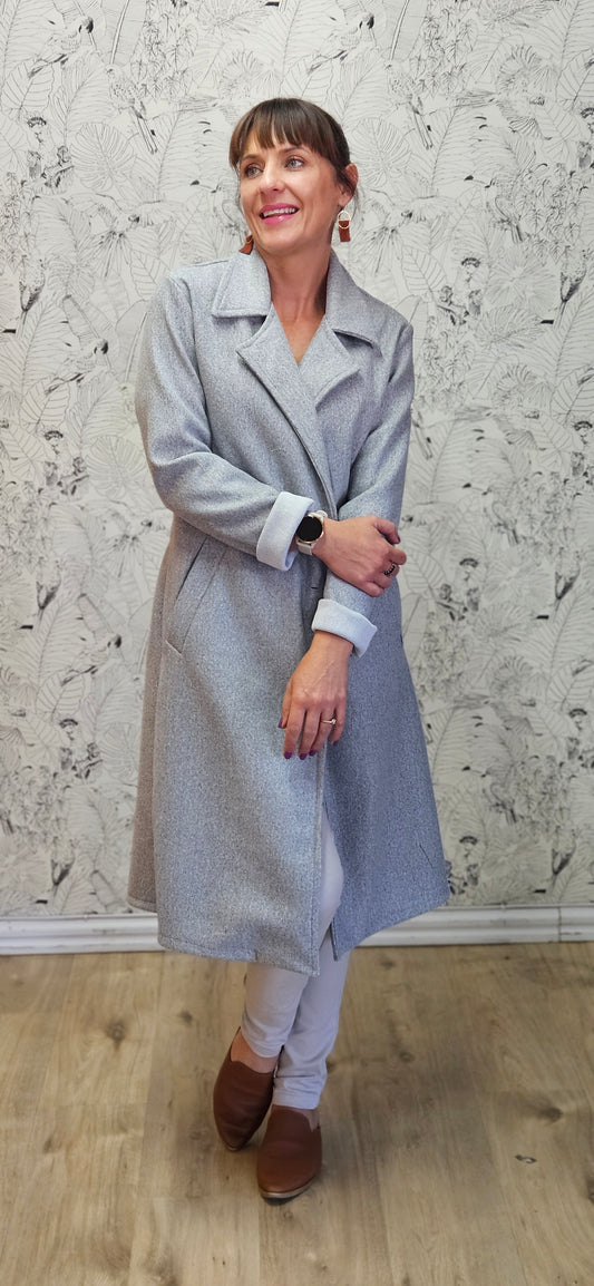 Jane Coat Melange (2XL only)