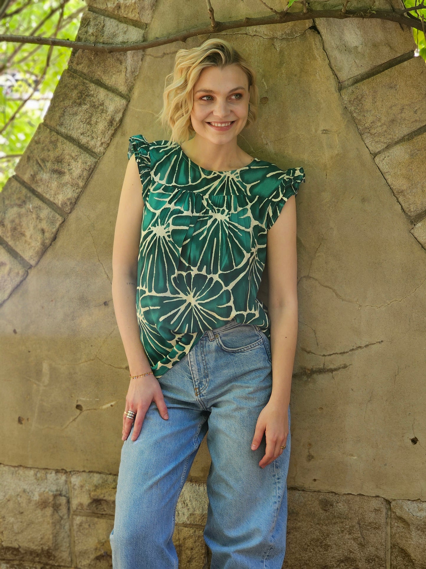 Bari Blouse Jade