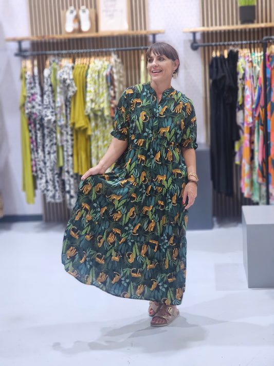 Erica Dress Leo MIDI Pre-Order