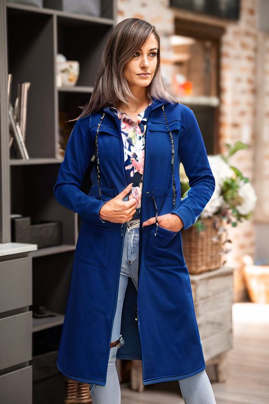 Amira Hoodie Soft Shell Navy