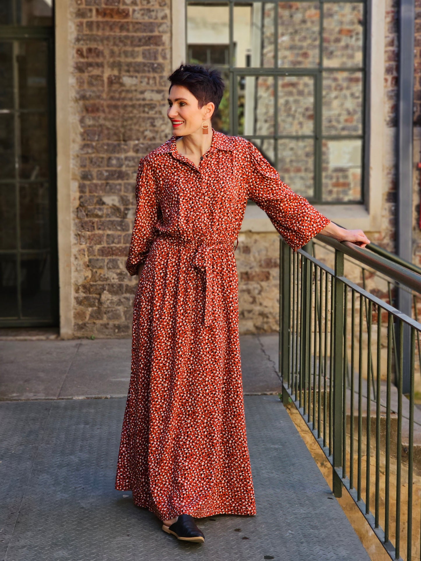 Nixxie Maxi Dress Feisty Red (Size 30)