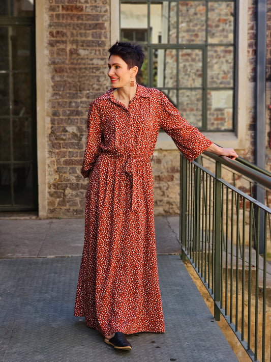 Nixxie Maxi Dress Feisty Red (Size 30)