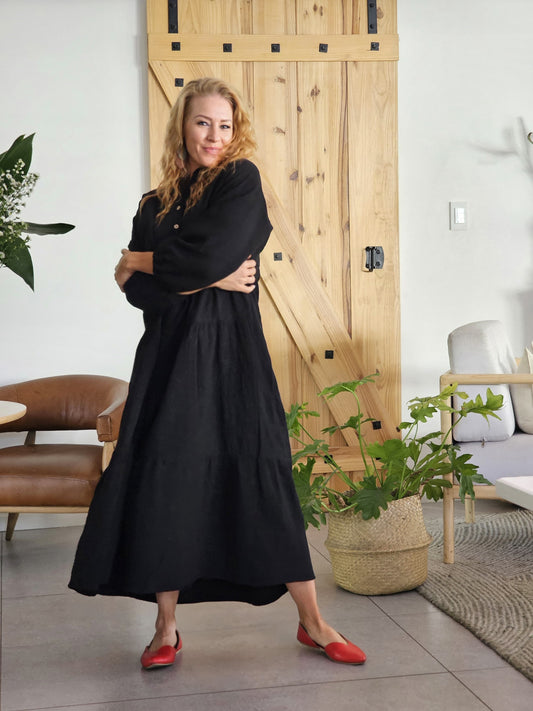 Sally Maxi Dress Black