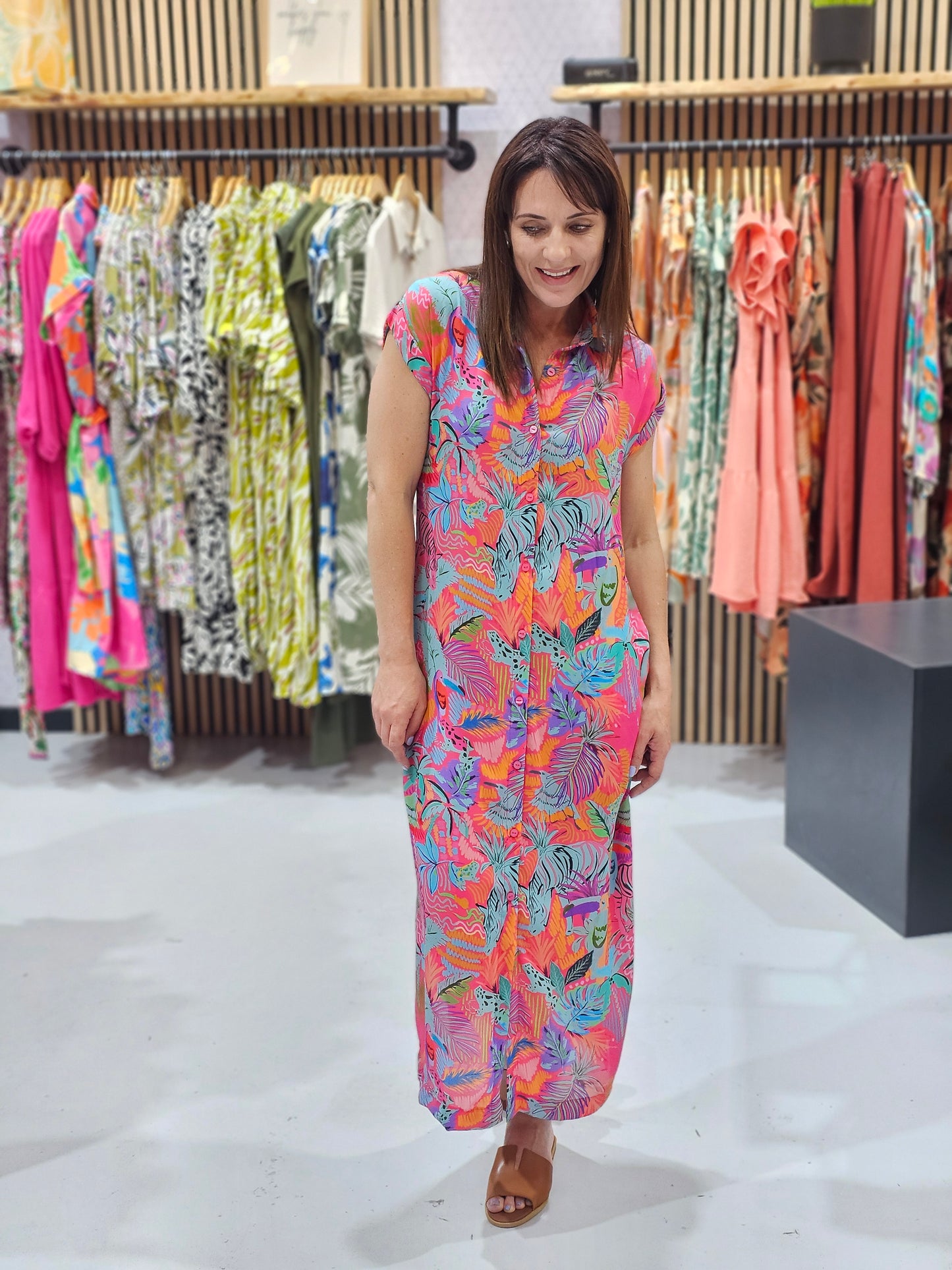 Charlotte Dress Jungle Joy