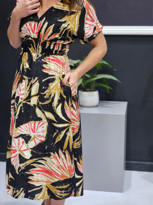 Darla Dress Black Crayon