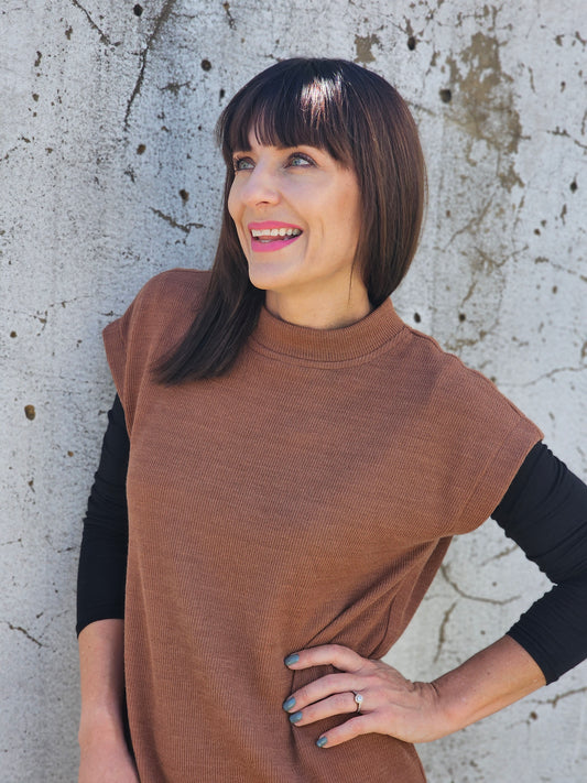 Ashley Knit Slip Dress Clove