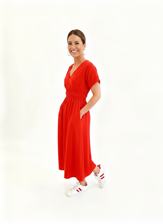 Darla Dress Coral