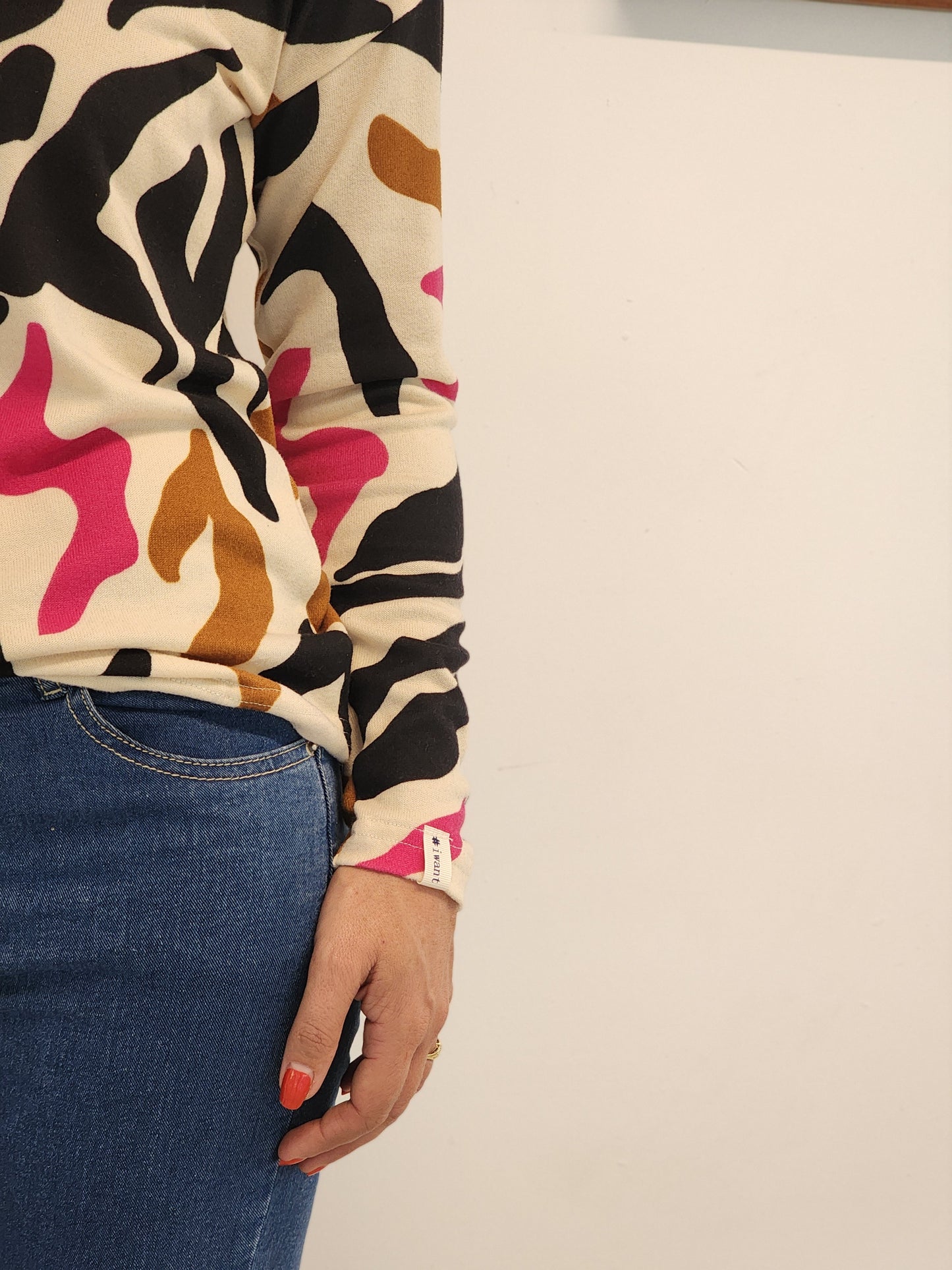 Kathy Magenta Ivory (Size L&XL)