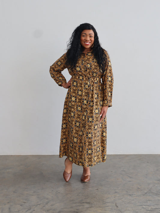 Livvie Dress Oriental (Size L/XL)