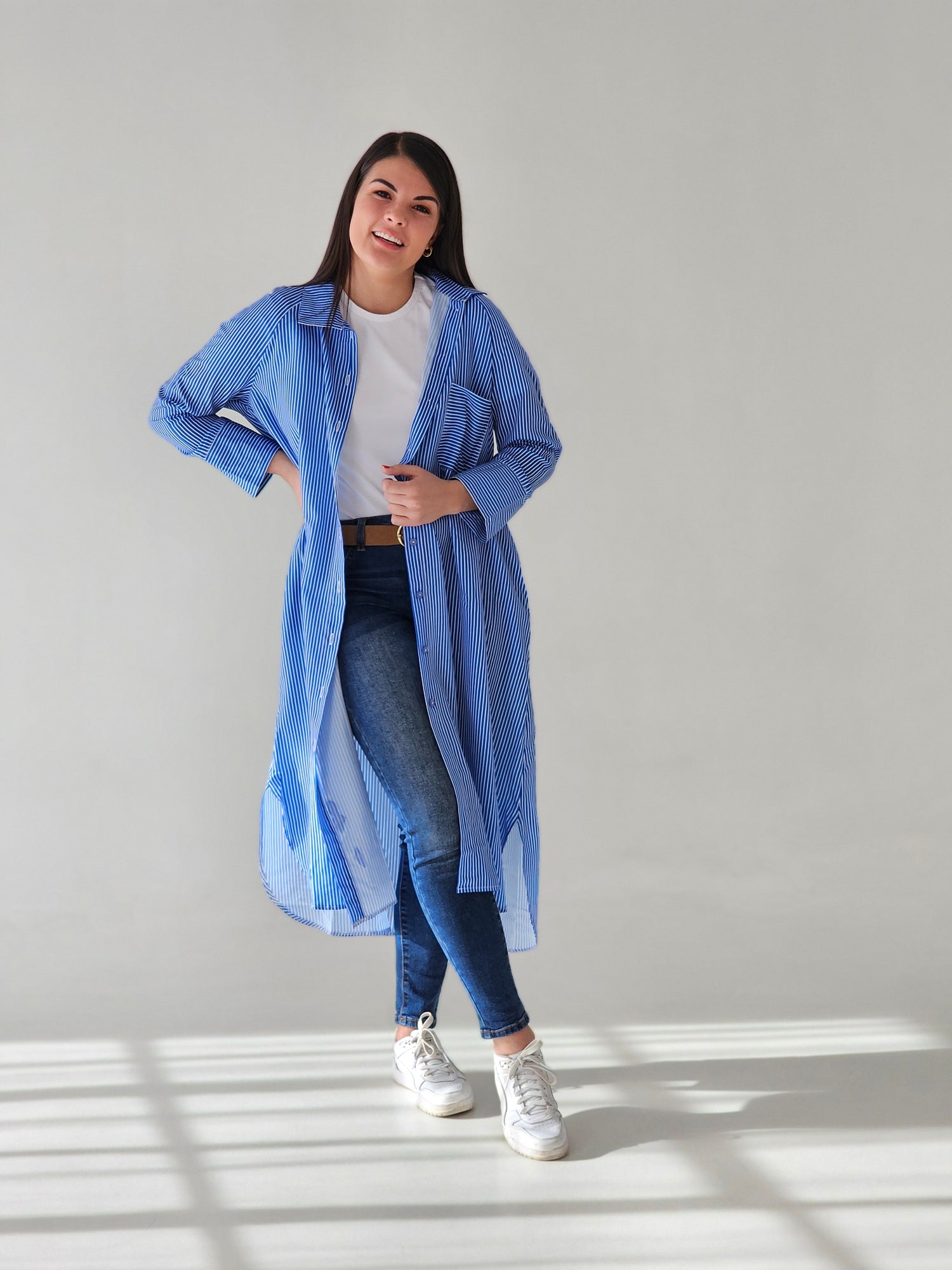 Savannah Dress Royal (Size XL&2XL)