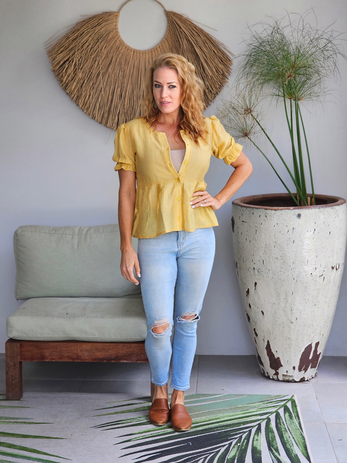 Veronica Blouse Butter