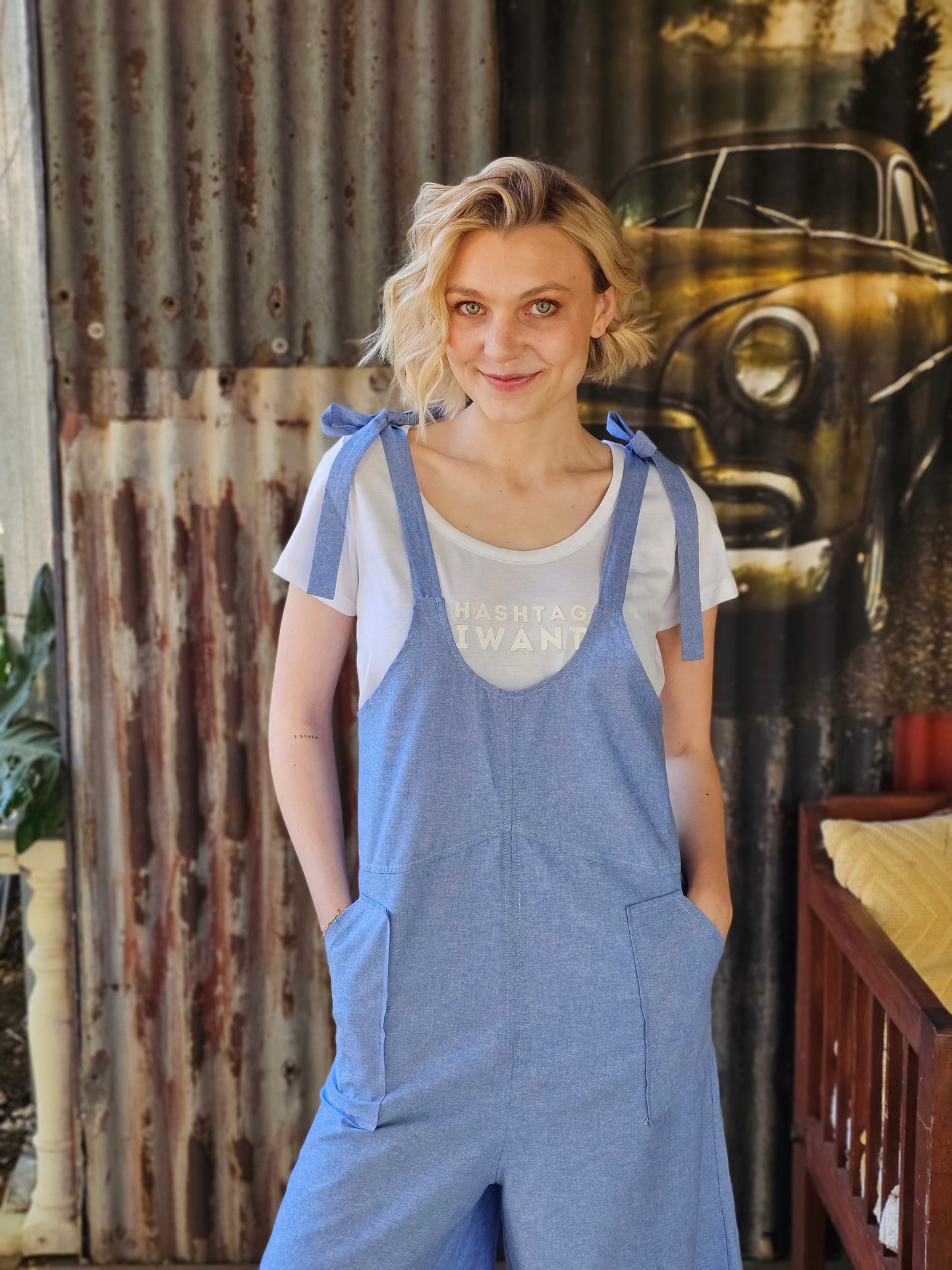 Ash Jumpsuit Chambray