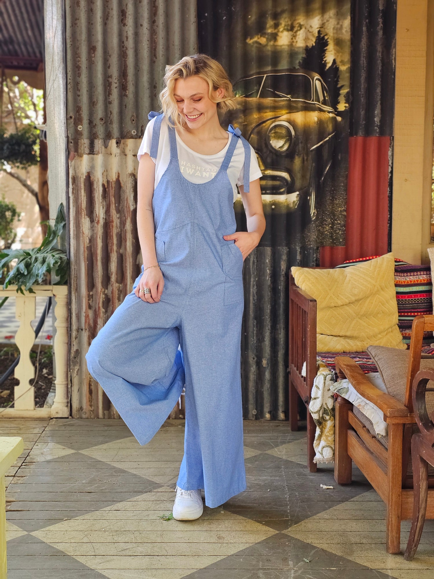 Ash Jumpsuit Chambray