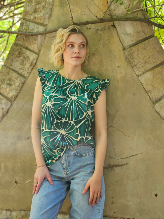 Bari Blouse Jade