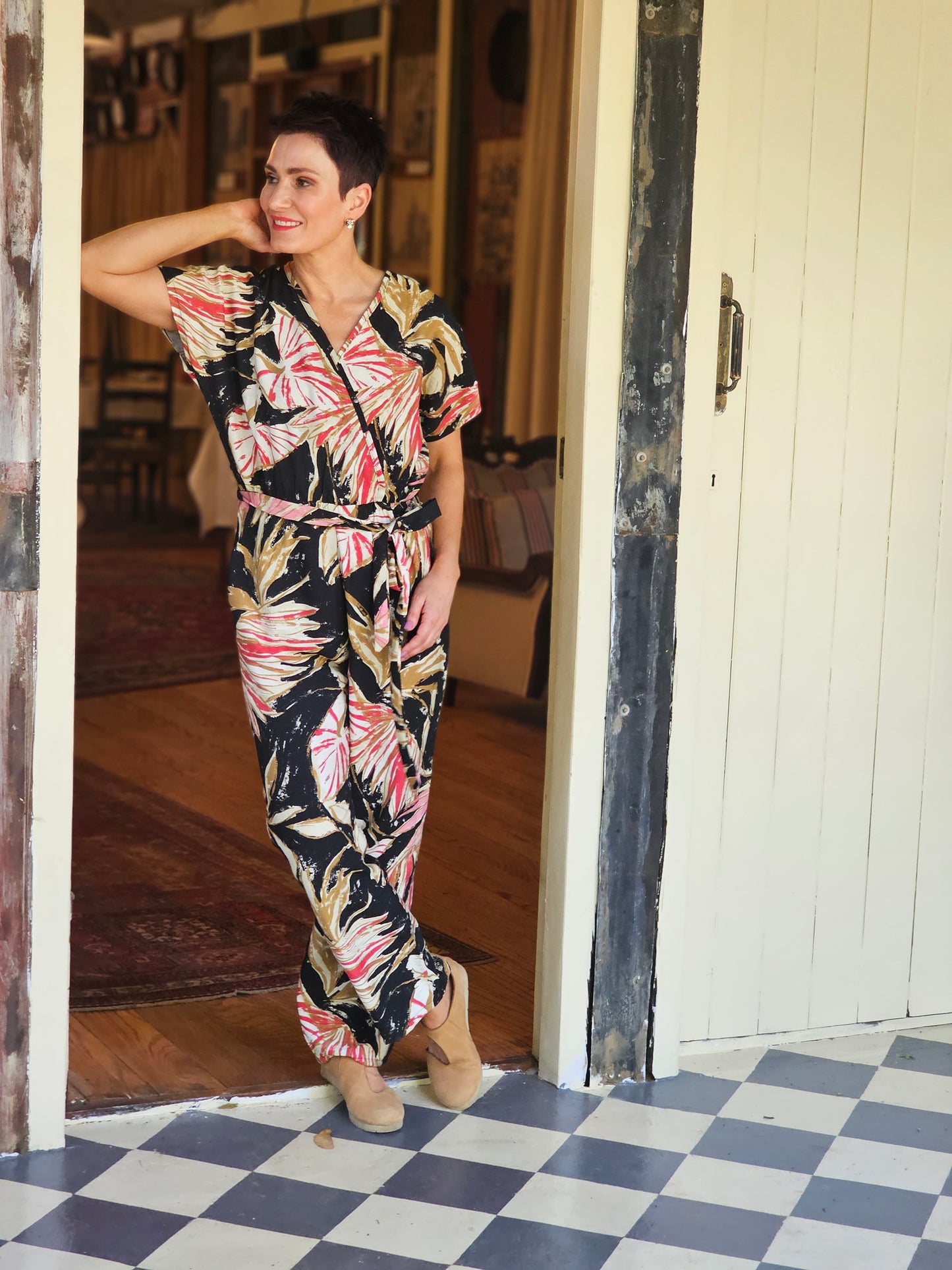 Jennifer Jumpsuit Black Crayon