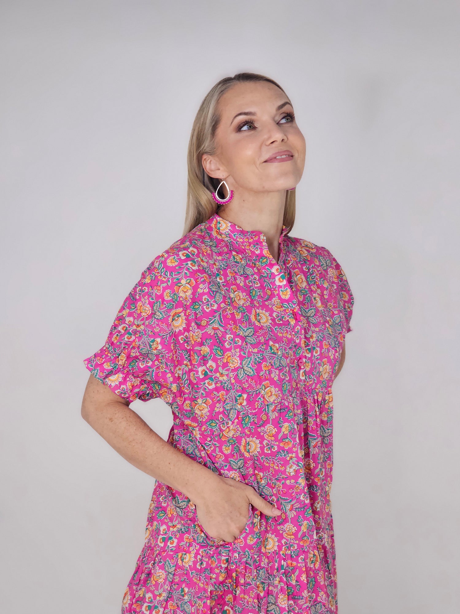 Erica Dress Fuchsia