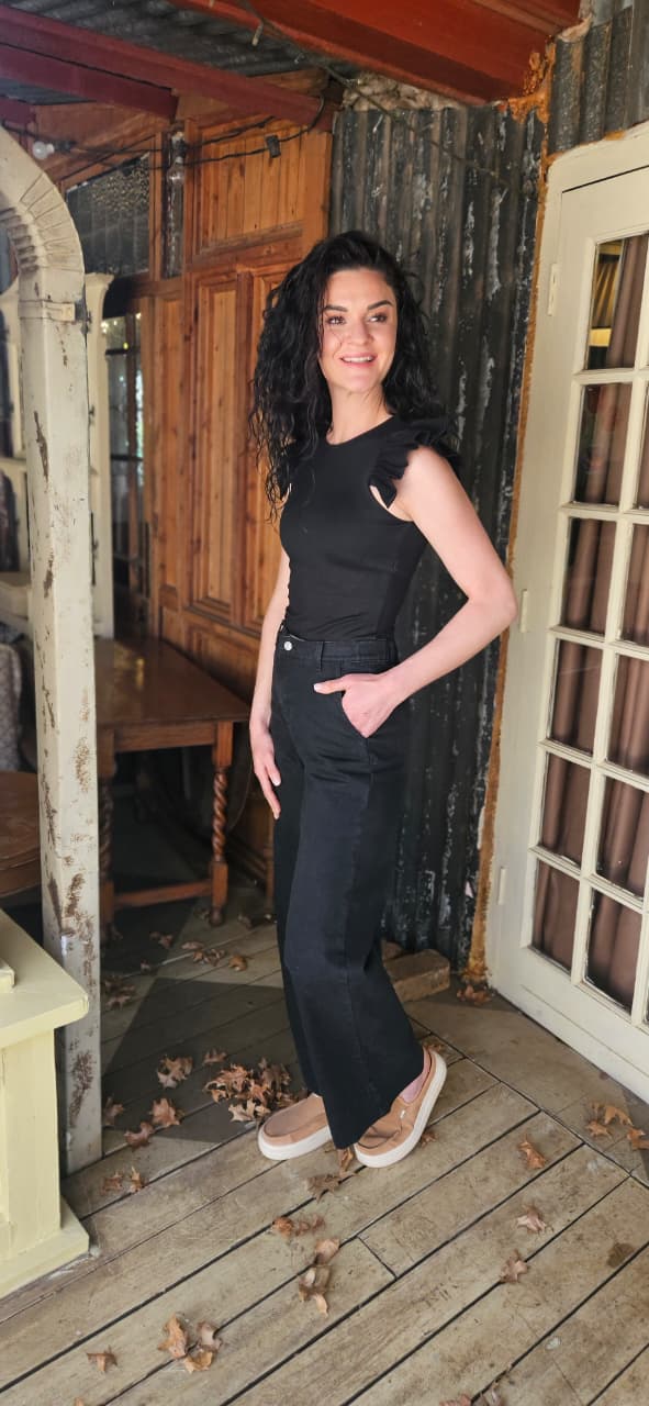 Gabby Top Black
