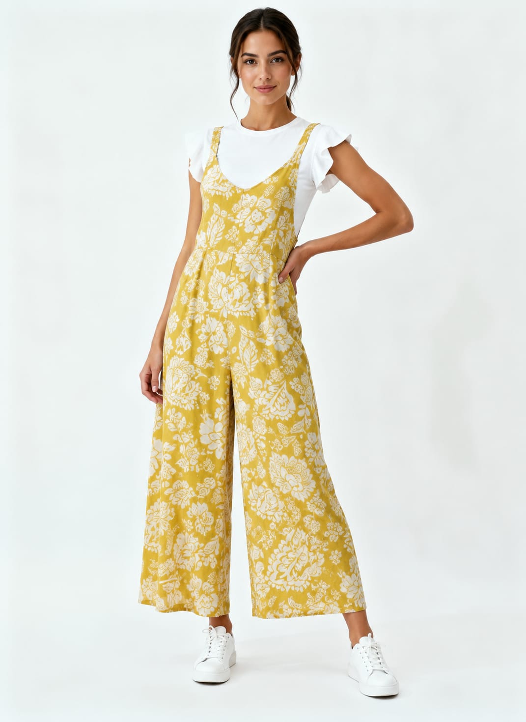 Ash Jumpsuit Butter Flower