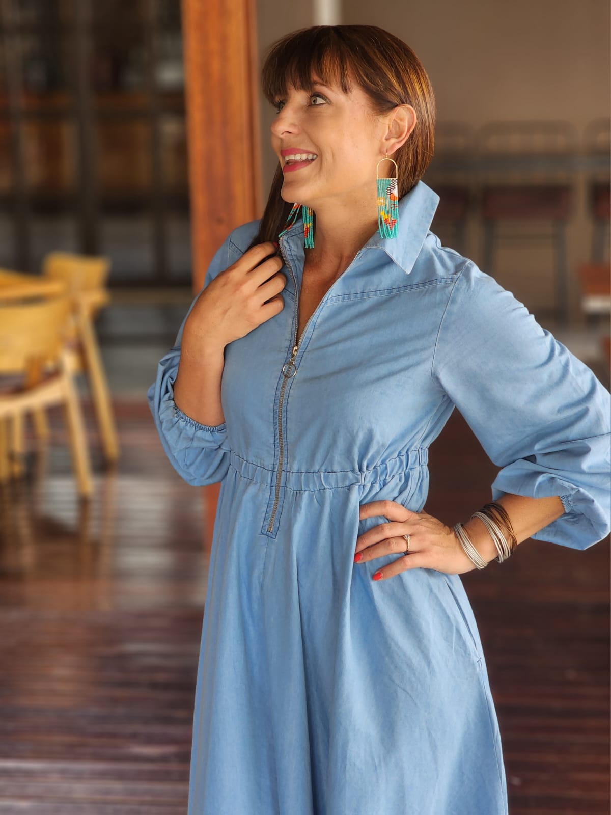 Kate cotton Dress (size 32 only)