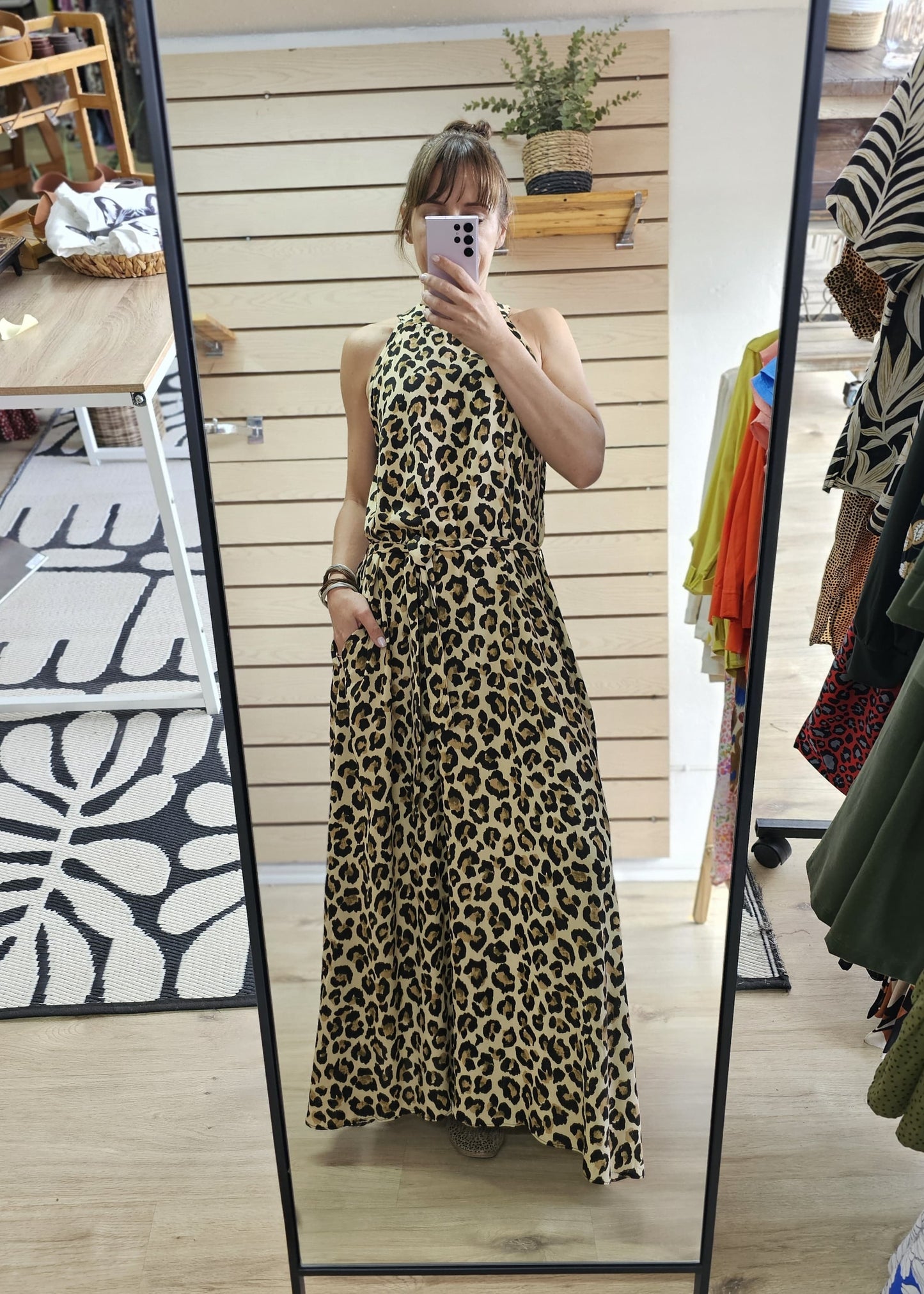 Vanes Maxi Dress Leo