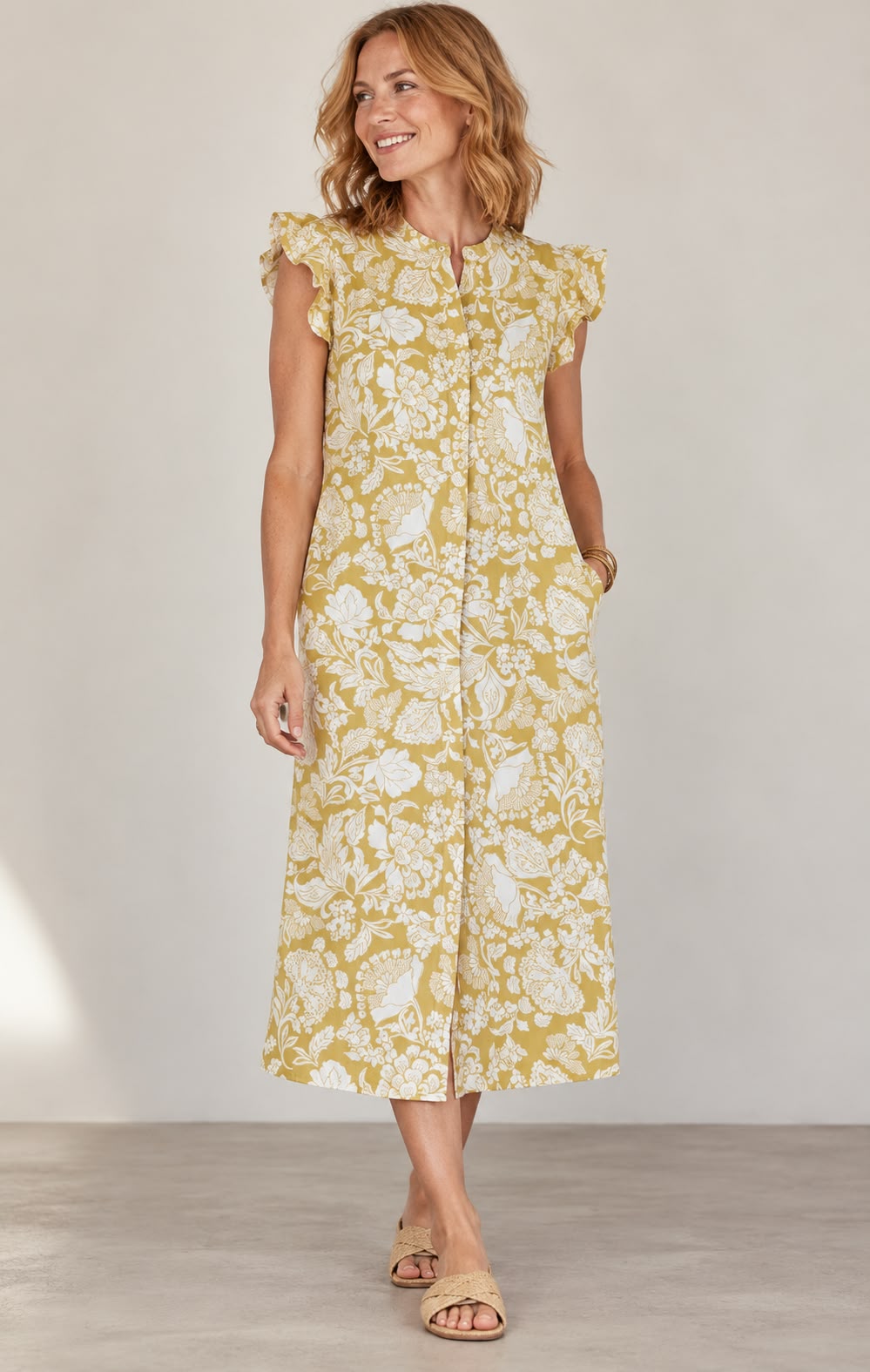 Adeline Maxi Butter Floral