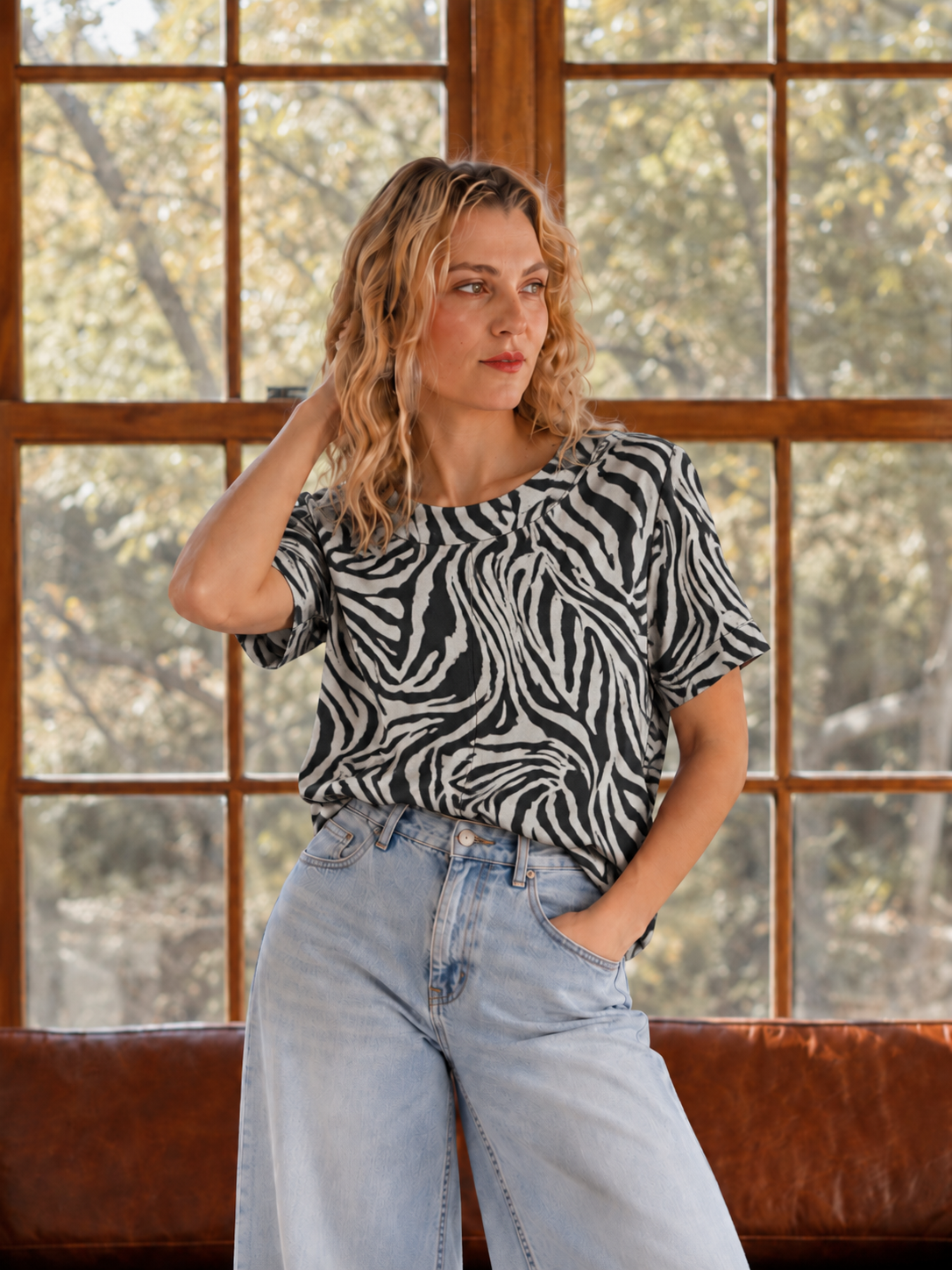 Sadi Top Zebra