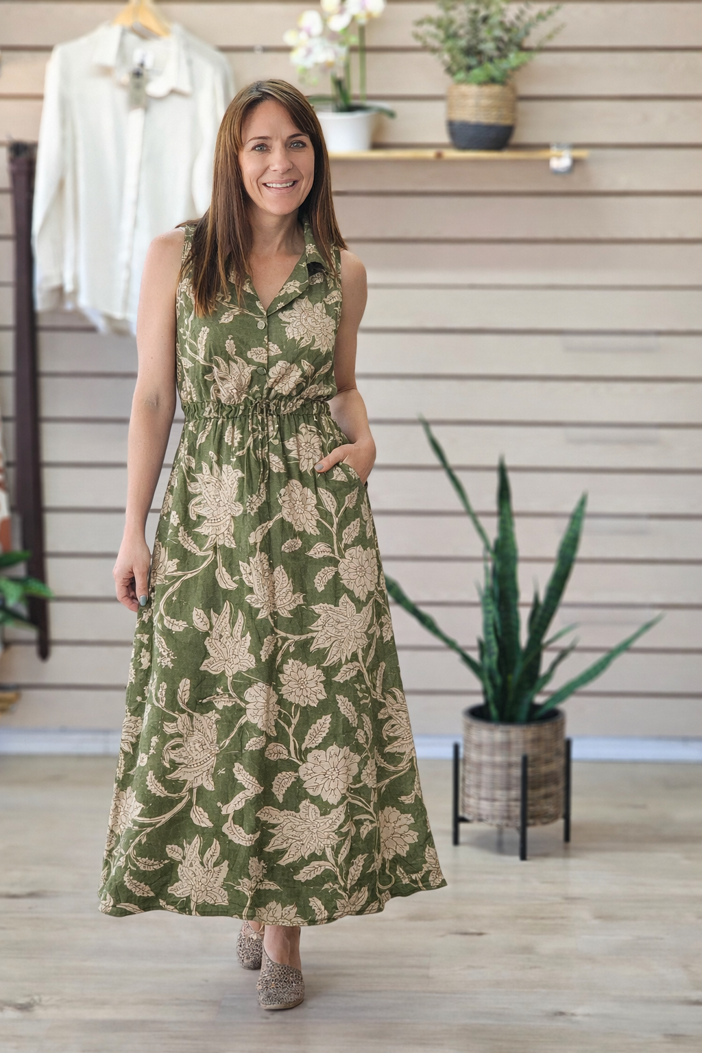 Florance Maxi Moss Saffron Pre-order