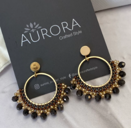 Earrings Aurora E69SBG