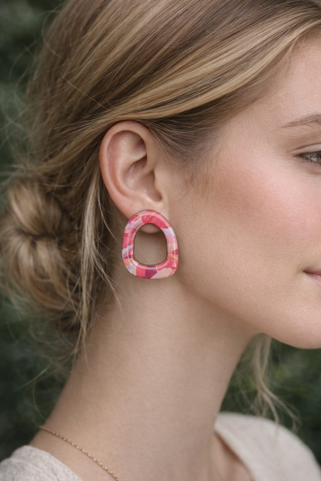 Rissiepit Floral Coral