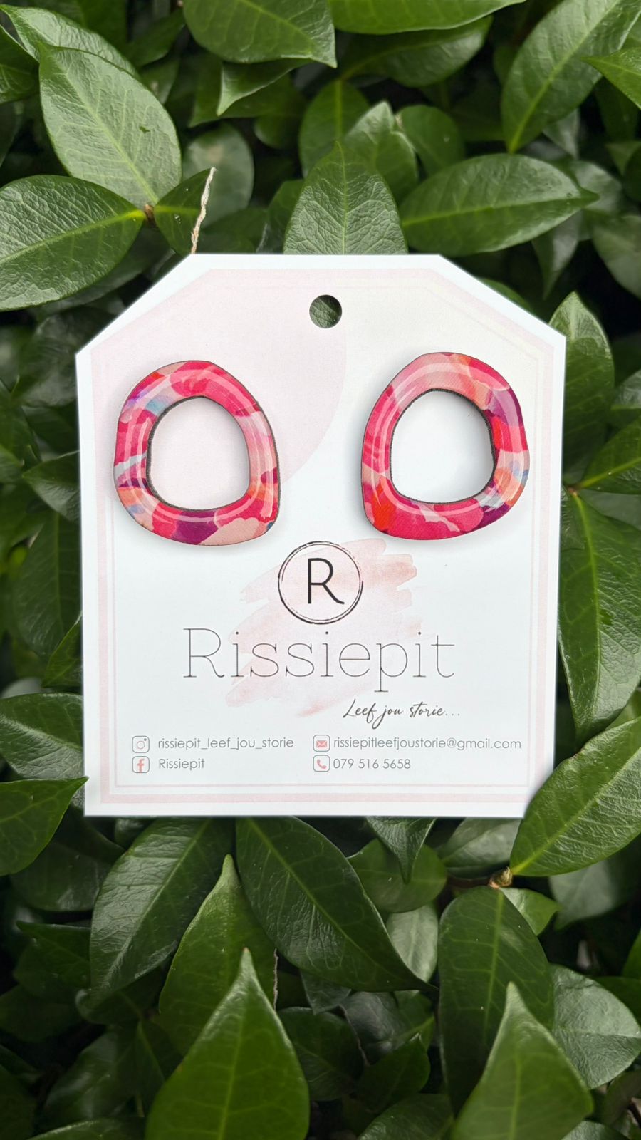 Rissiepit Floral Coral