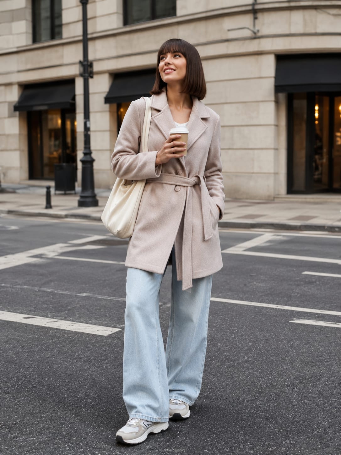 Maddison Mini Coat Rose