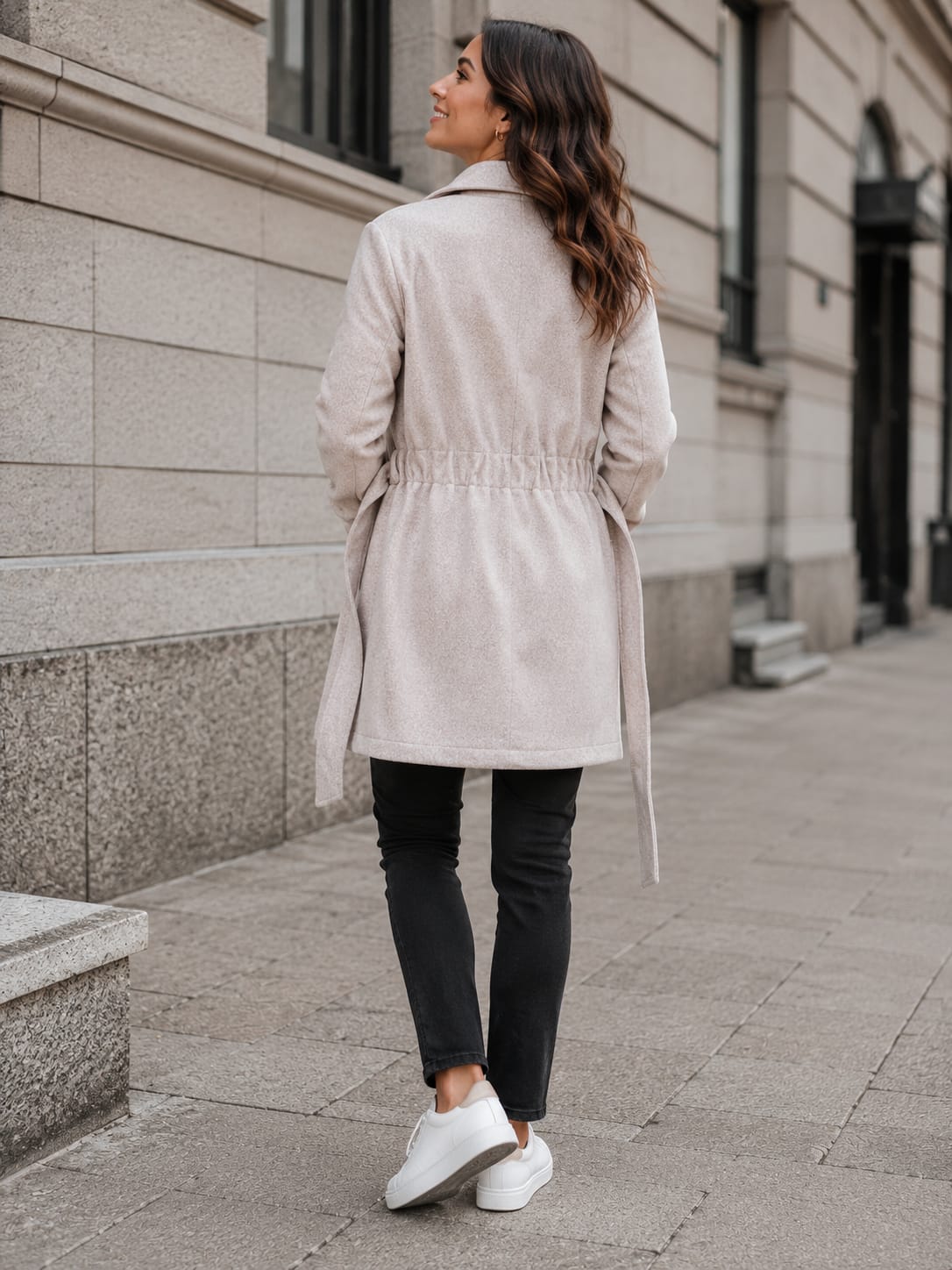 Maddison Mini Coat Rose
