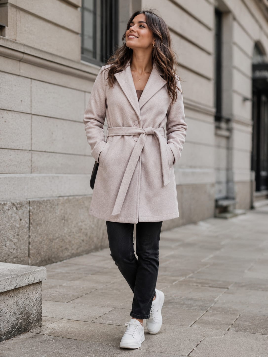 Maddison Mini Coat Rose