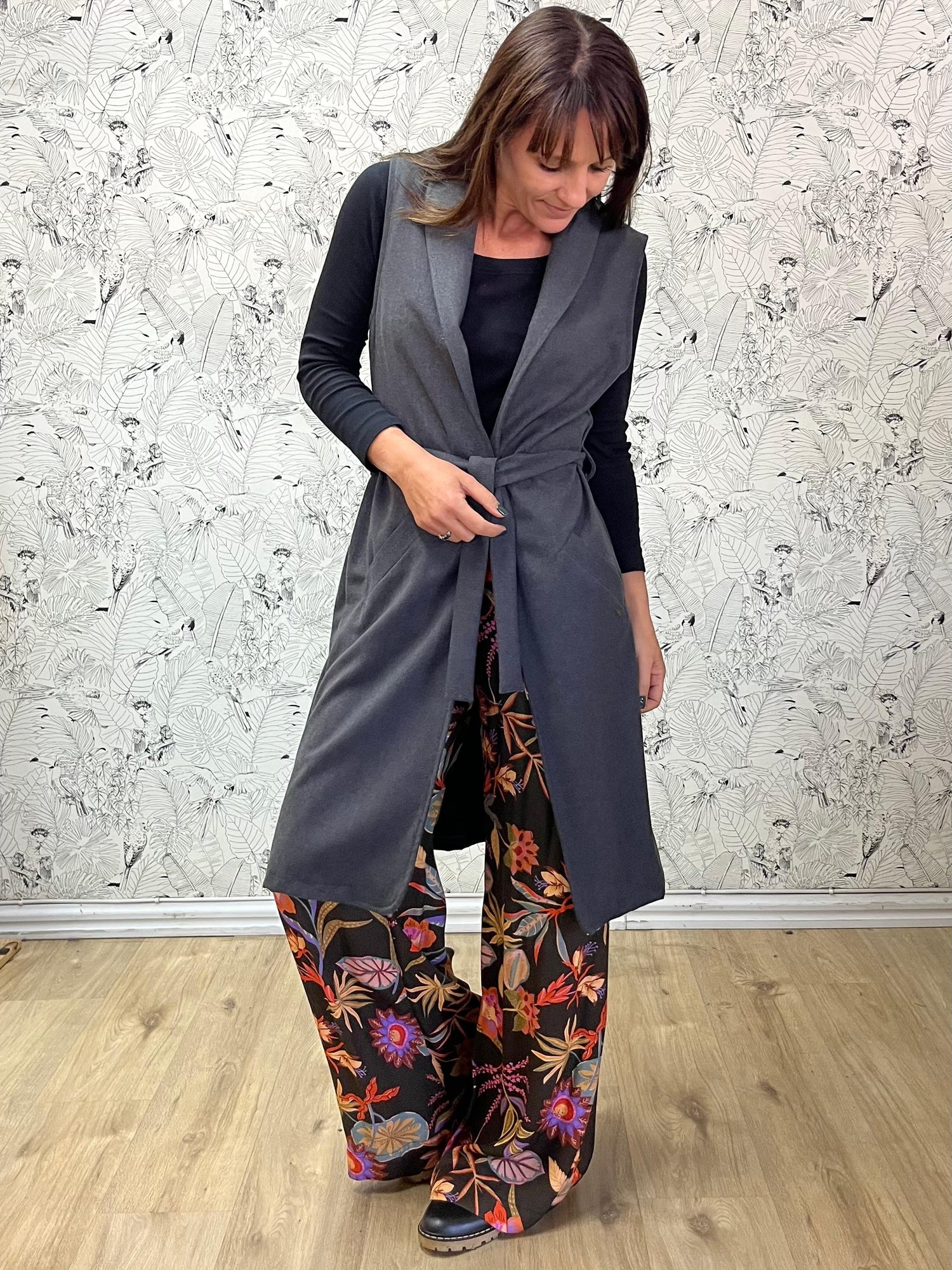 Sample Kim Charcoal Coat (Size S)