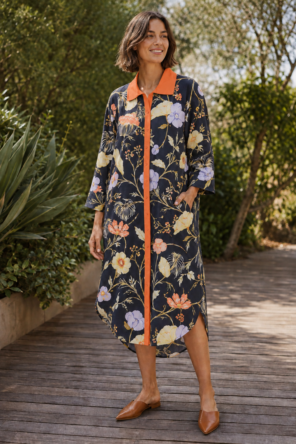 Savannah Dress Black Floral