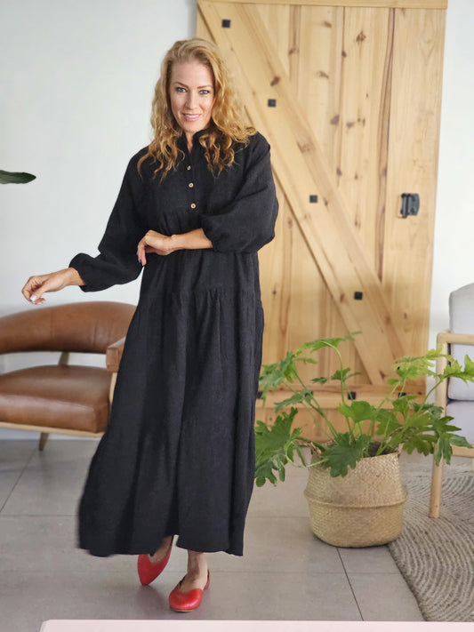 Sally Maxi Dress Black