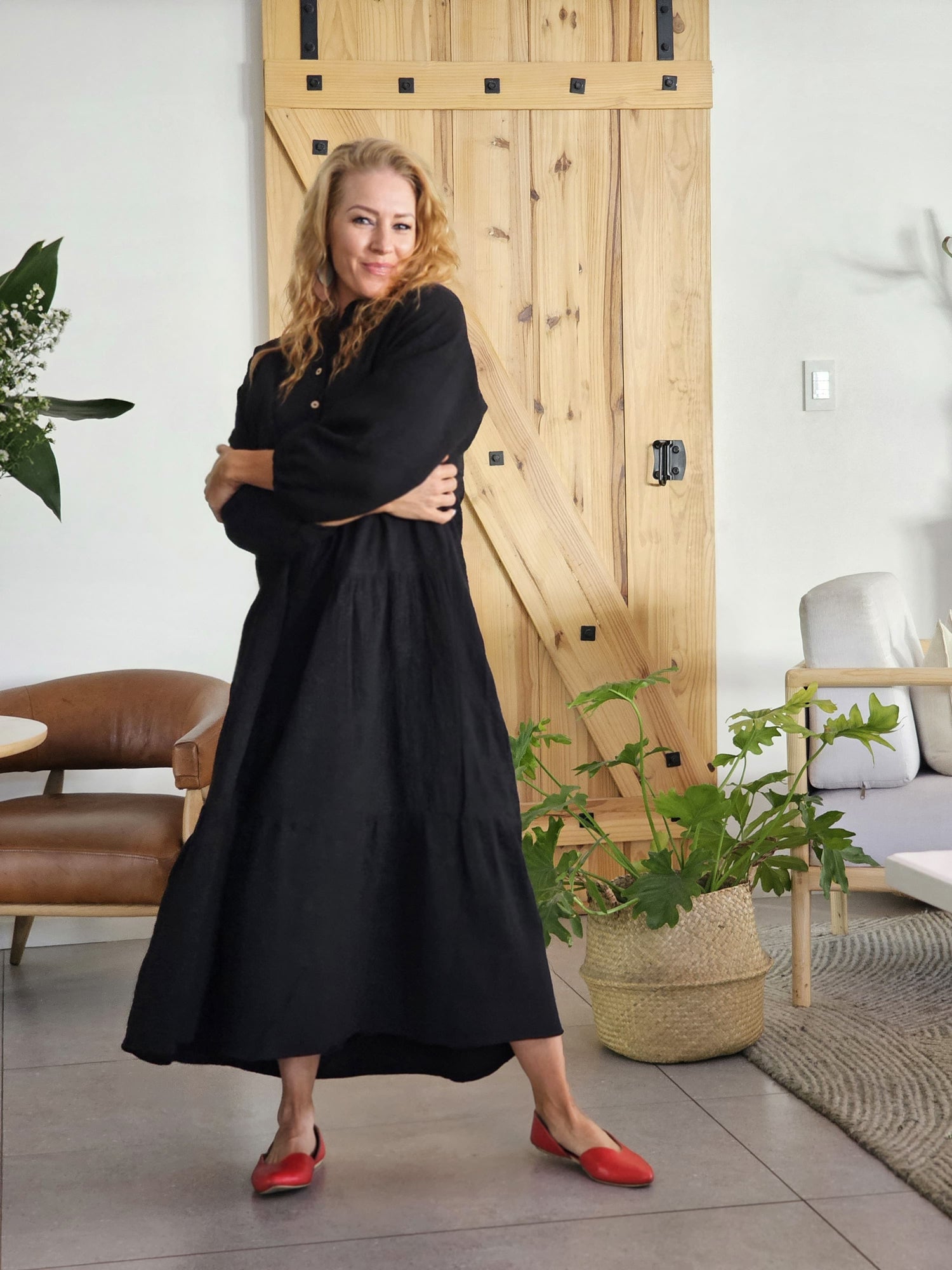 Sally Maxi Dress Black