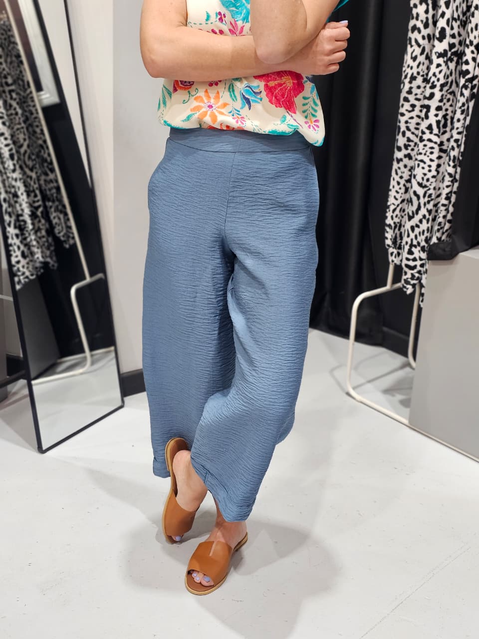 Sandra Pants Storm Blue