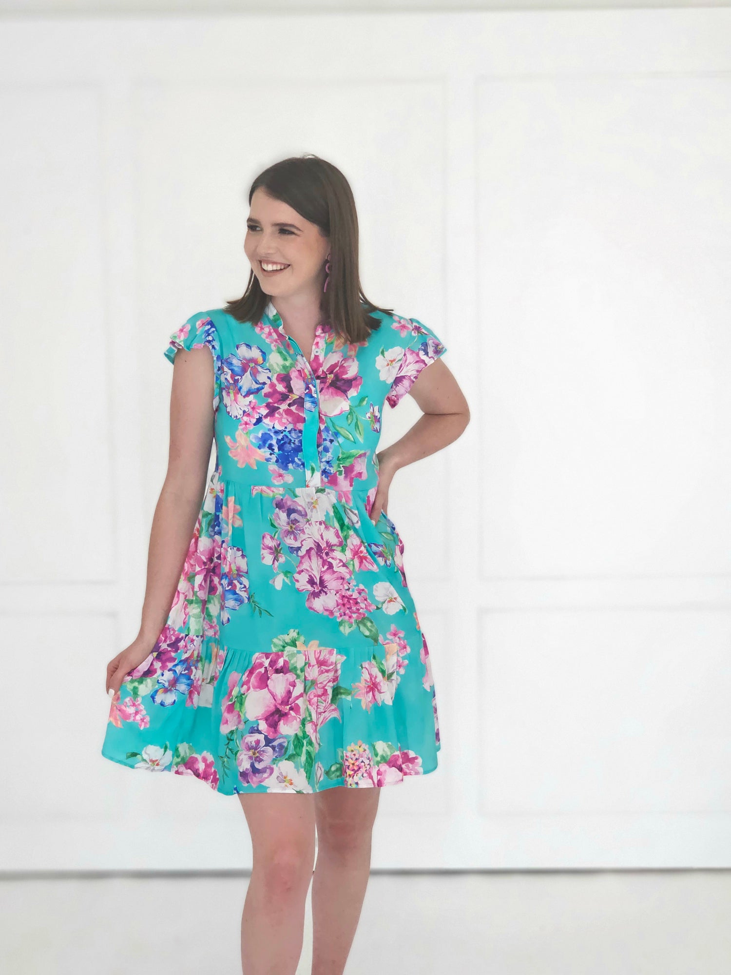 Linda Dress Pansy