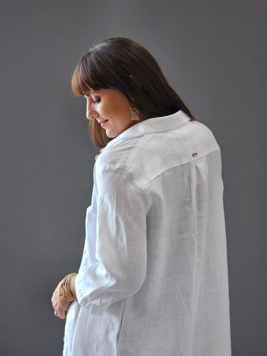 Drift Dress Purest 100% Linen Pre-Order