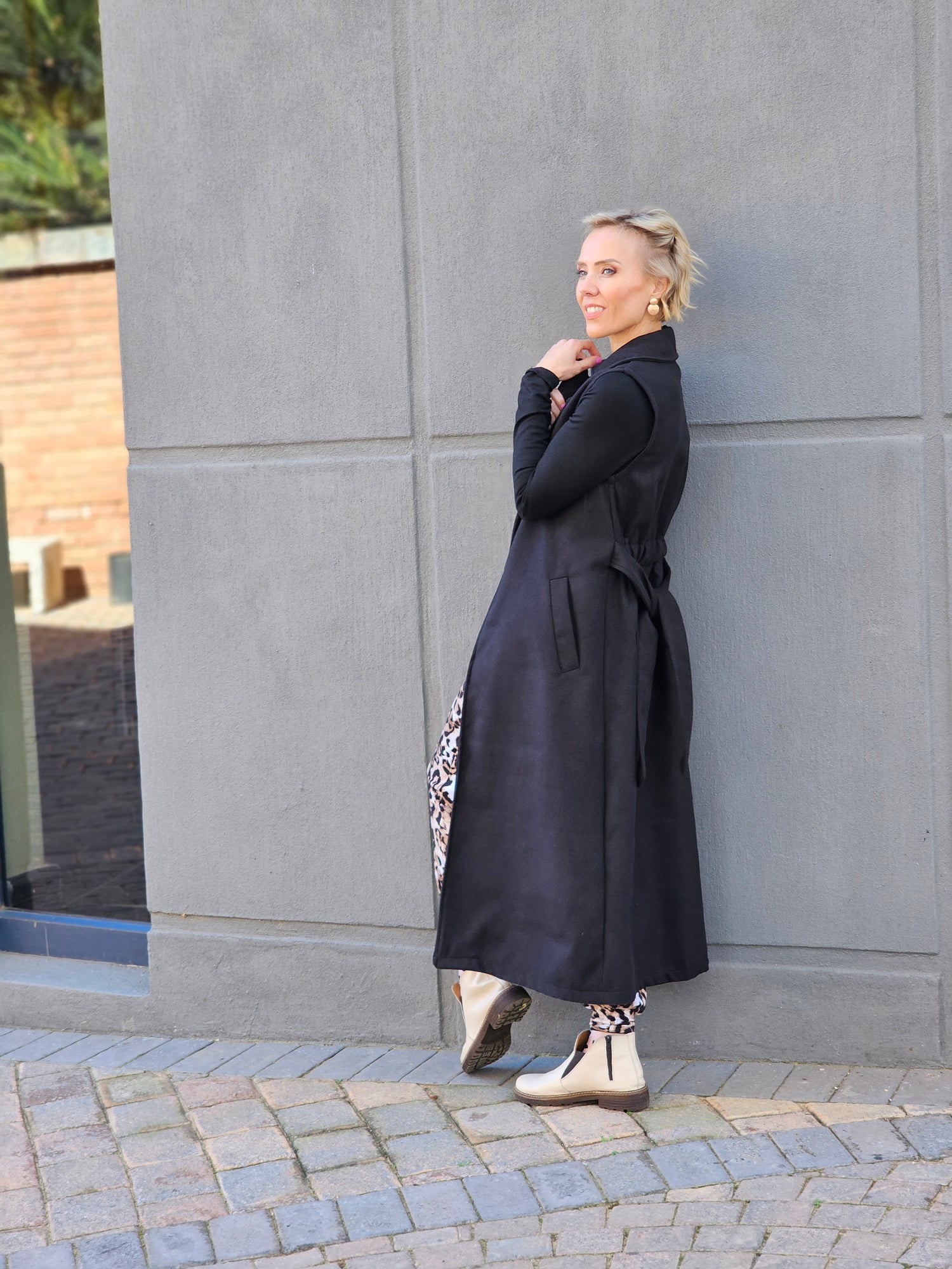 Pam Coat Black