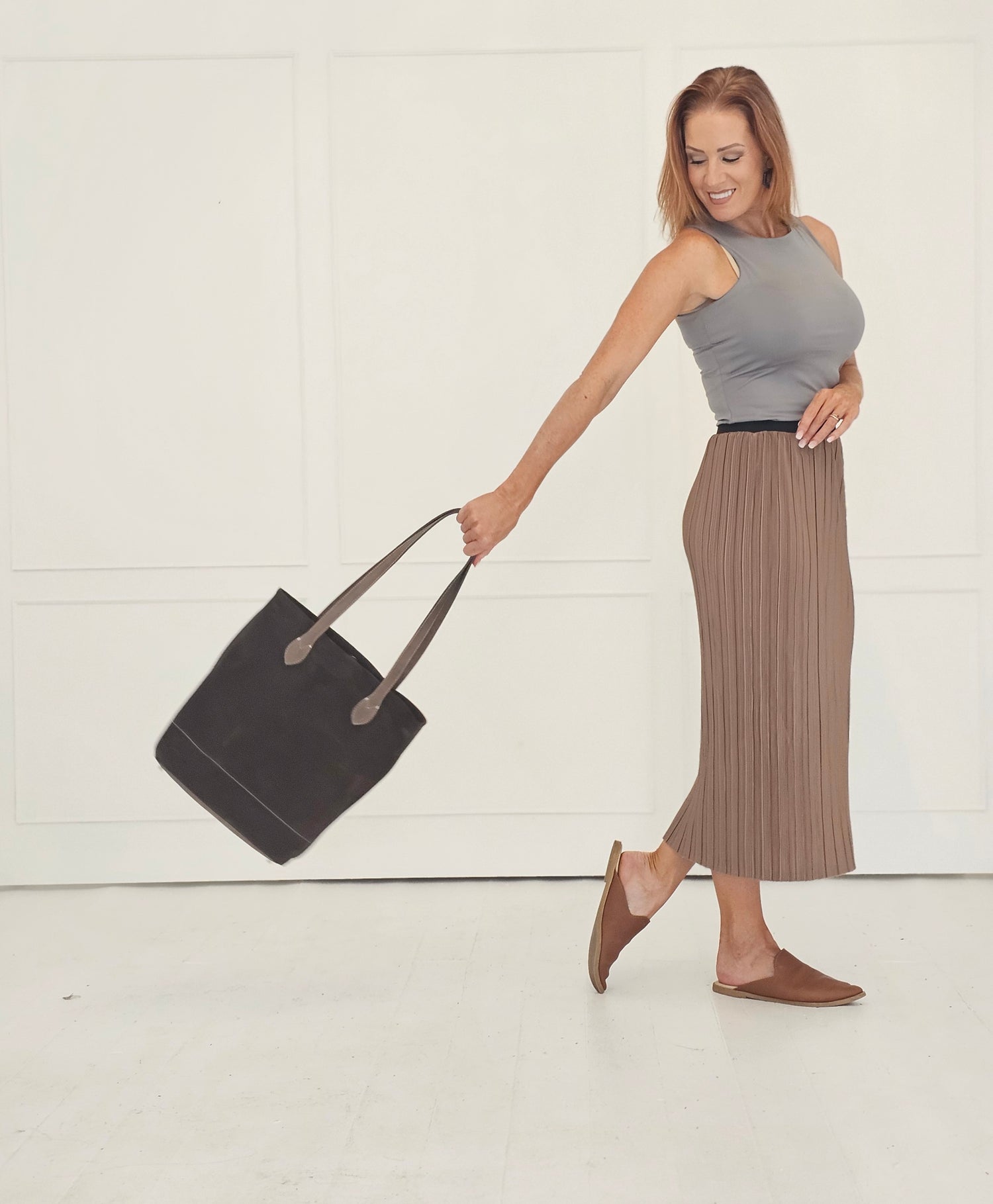 Cari Slinky Top Silver