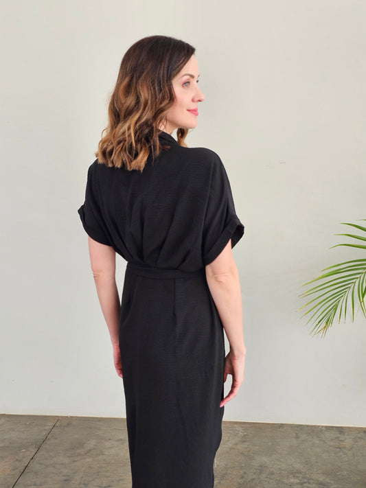 Aldi Wrap dress Black