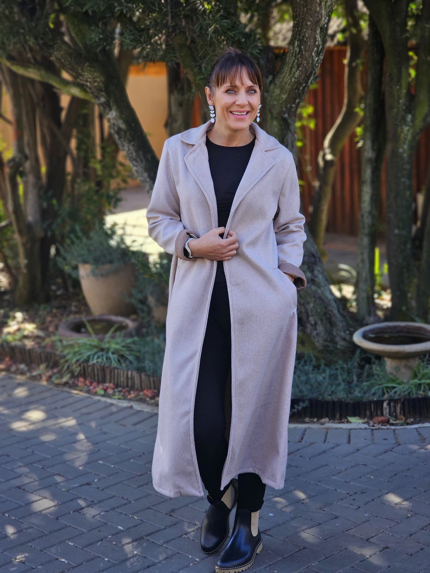 Maddison Coat Rose Melange