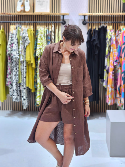 Drift Dress Chocolate