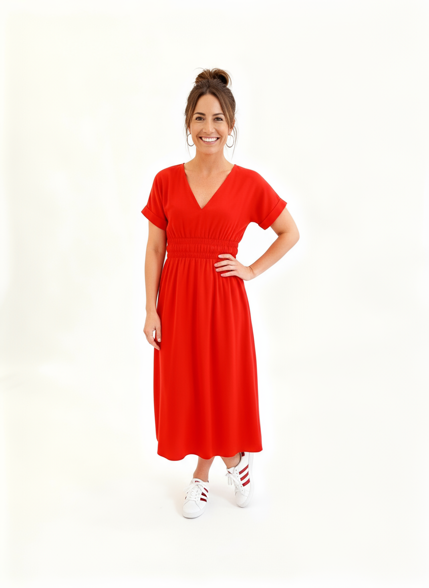 Darla Dress Coral